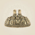 Tirupati Balaji Charan Brass Idol 1" – Shanku Chakra Namam for Pooja & Décor