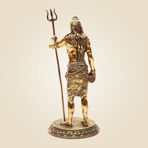 Brass Shiva