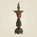Brass Samai Diya with Peacock 12"– Classic Deepam