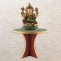Ganesh Idol on Designer Table Top 9.5"• Elegant Ethnic Decor & Auspicious Gift