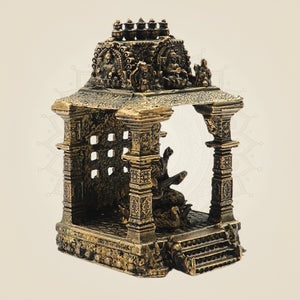 Bronze Saraswati Bronze Temple Idol