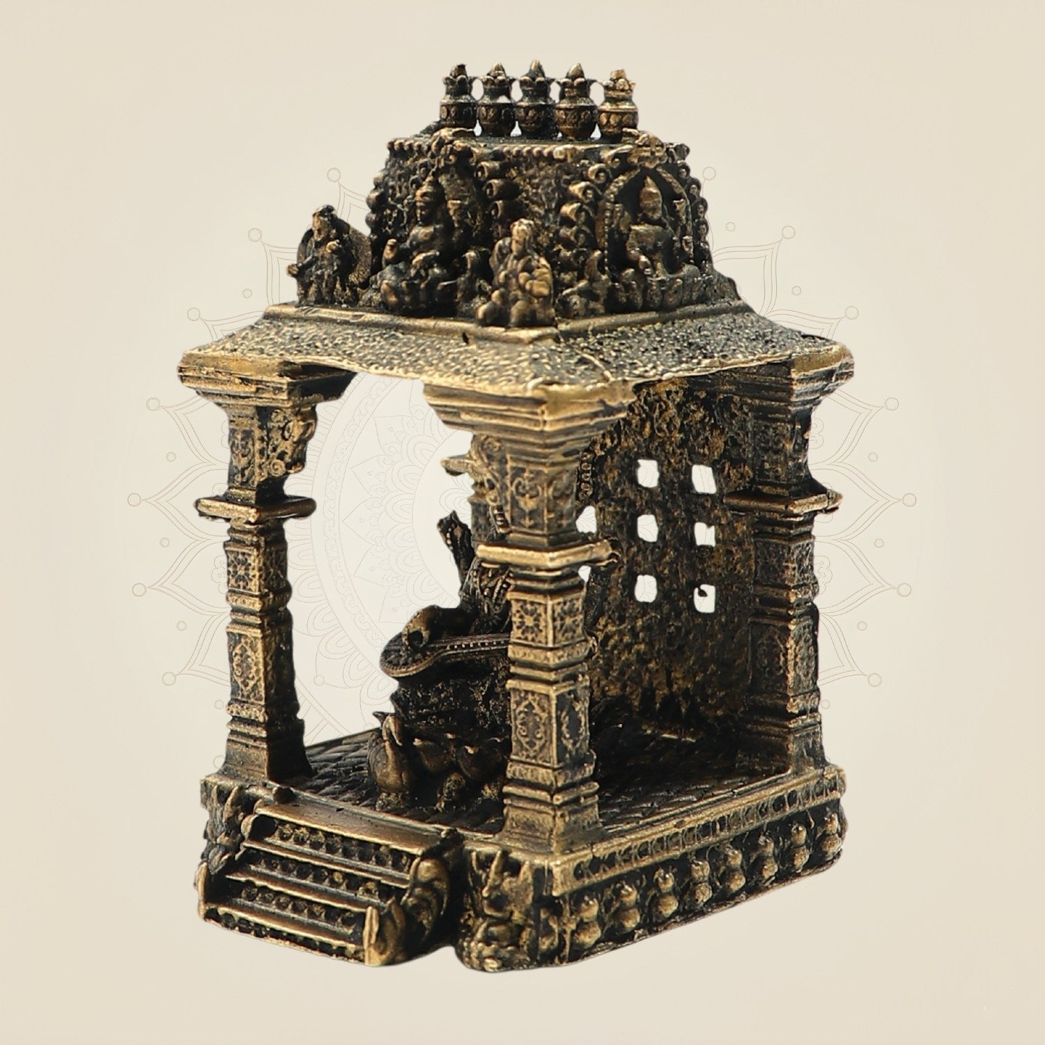 Bronze Saraswati Bronze Temple Statue