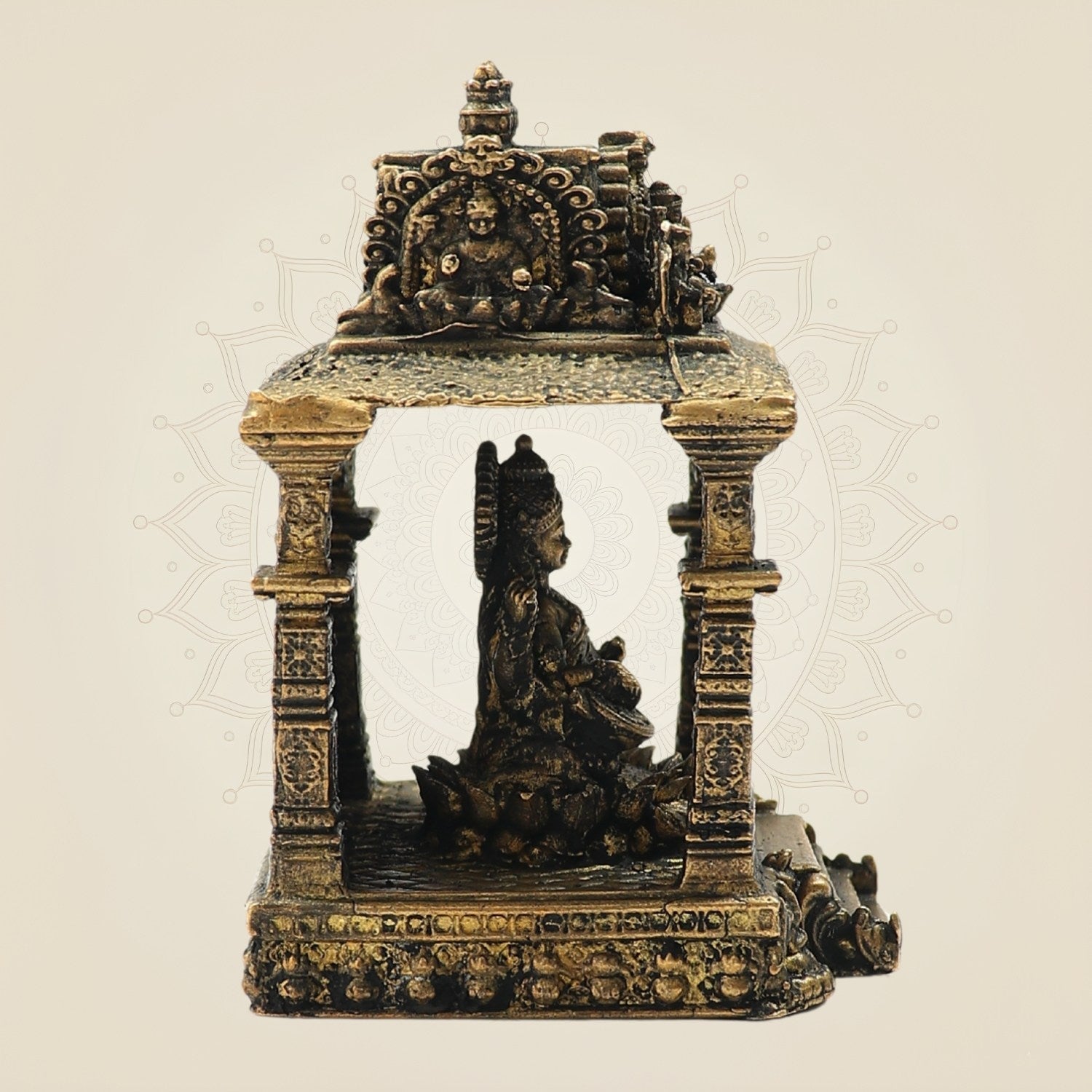 Bronze Saraswati Bronze Temple