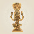 Mariamman Idol 5.25"– Handcrafted South Indian Durga Statue for Home Temple & Good Luck