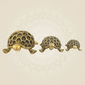 Brass Vastu Tortoise Idol – 1.5" Superfine Lightweight Handcrafted Decor for Good Luck