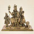Pure Brass Shiv Parivaar