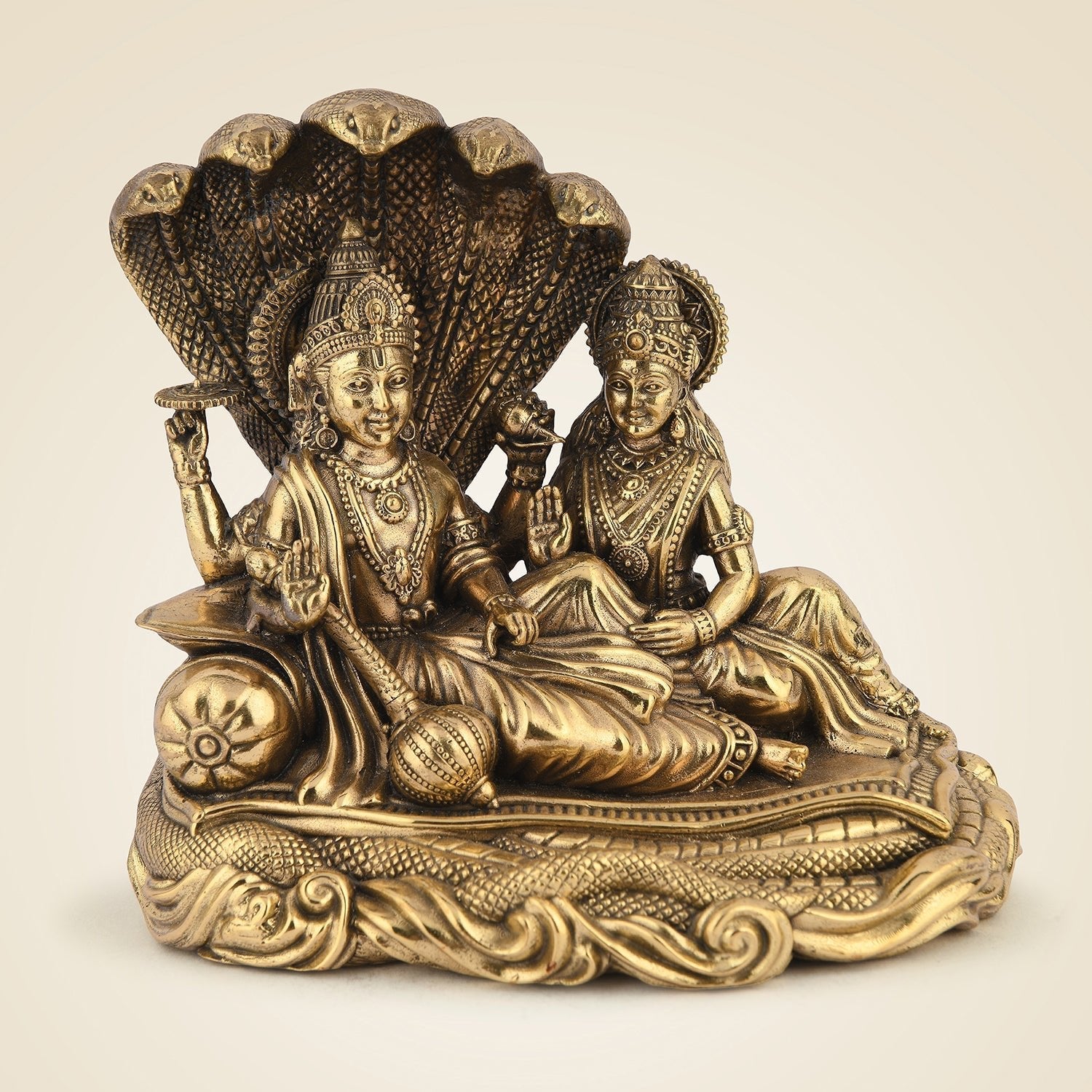 Pure Brass Laxmi Narayan