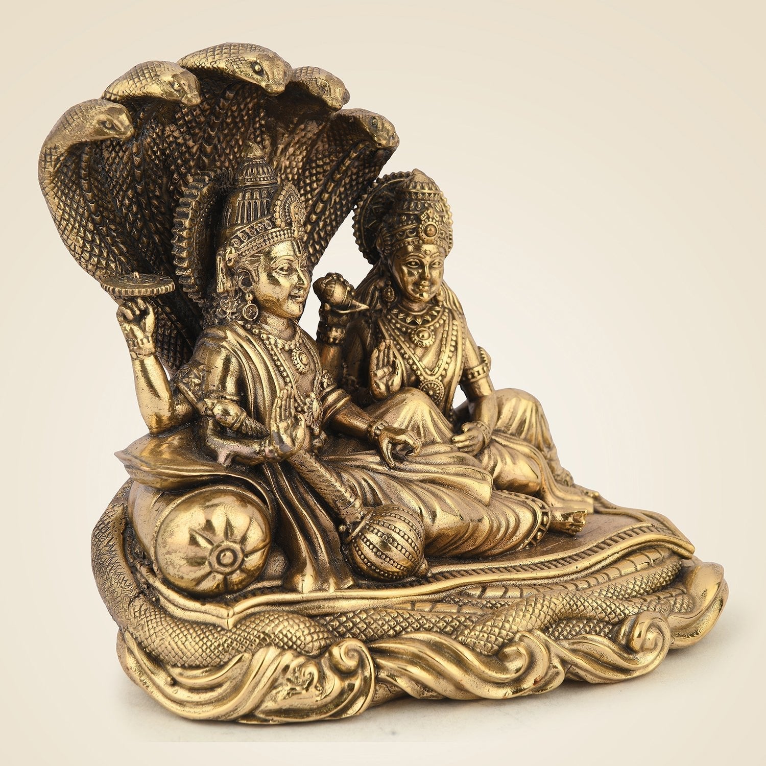 Pure Brass Laxmi Narayan