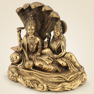 Pure Brass Laxmi Narayan