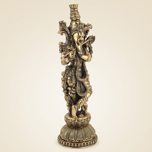Brass Krishna Statue