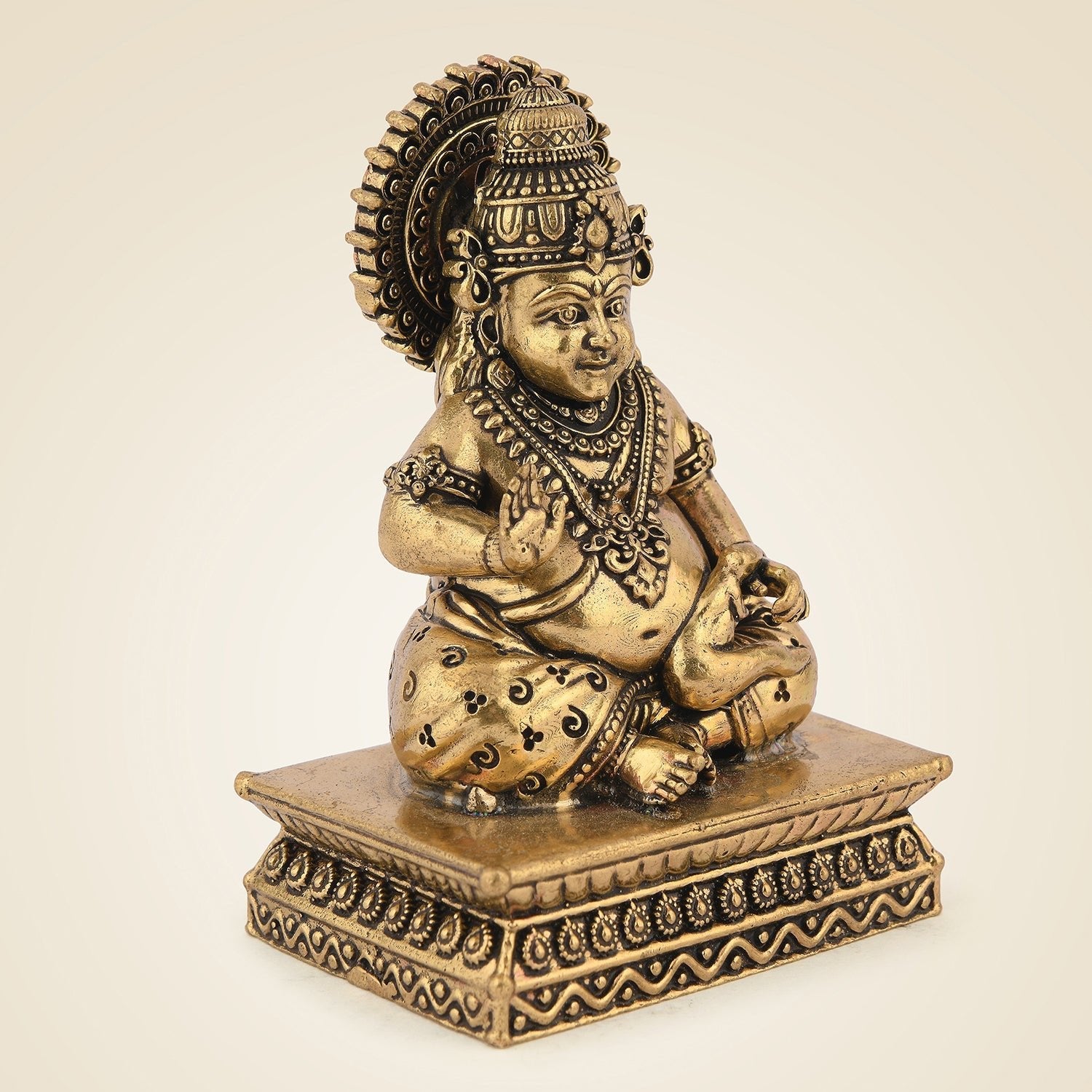 Pure Brass God Kuber