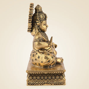 Pure Brass God Kuber
