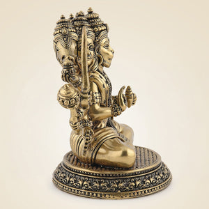 Brass Panchmukhi Hanuman