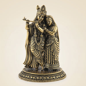 Brass Radha Krishna