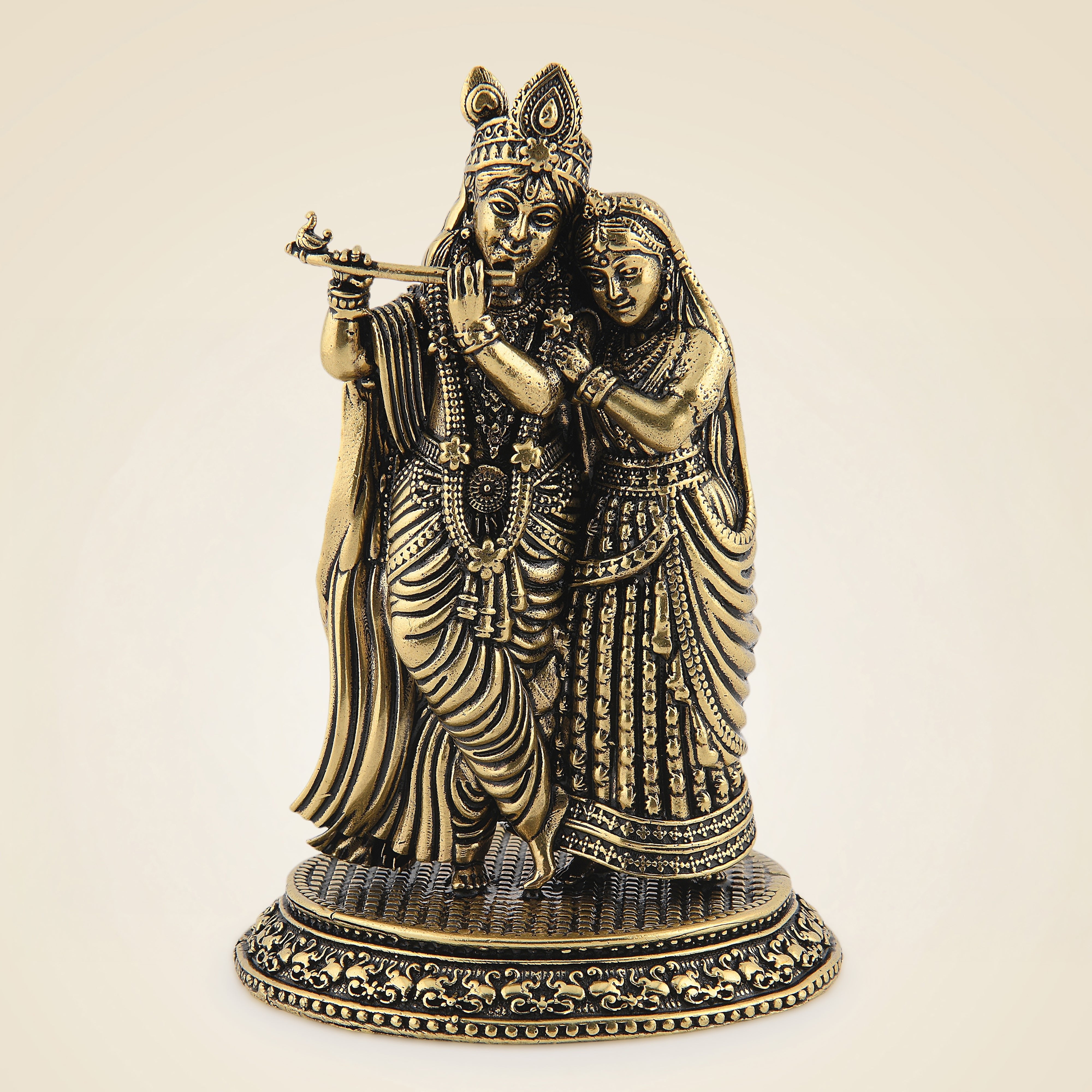Brass Radha Krishna
