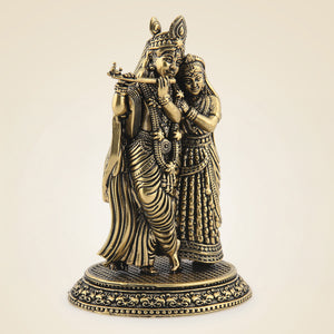 Brass Radha Krishna