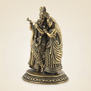 Brass Radha Krishna
