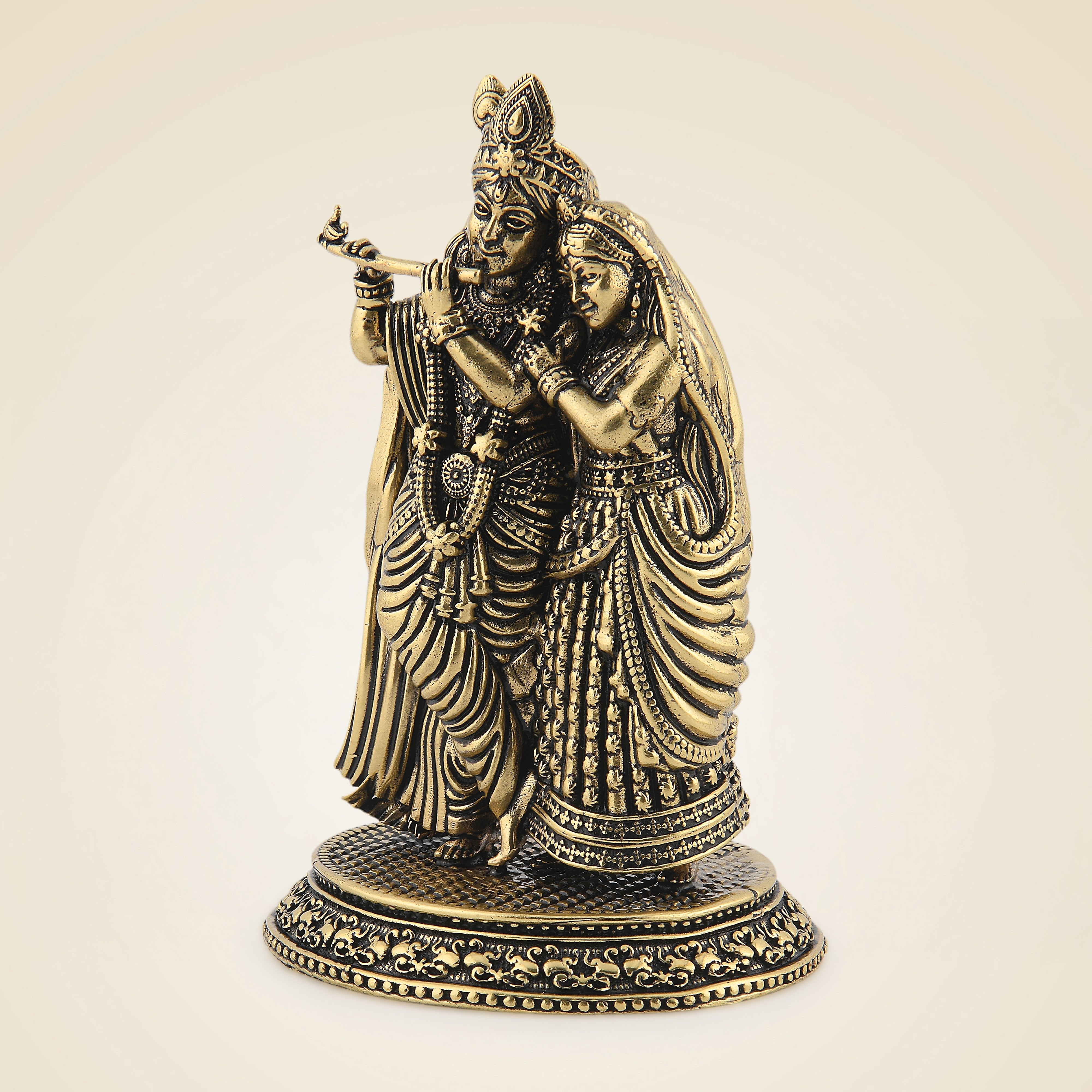 Brass Radha Krishna