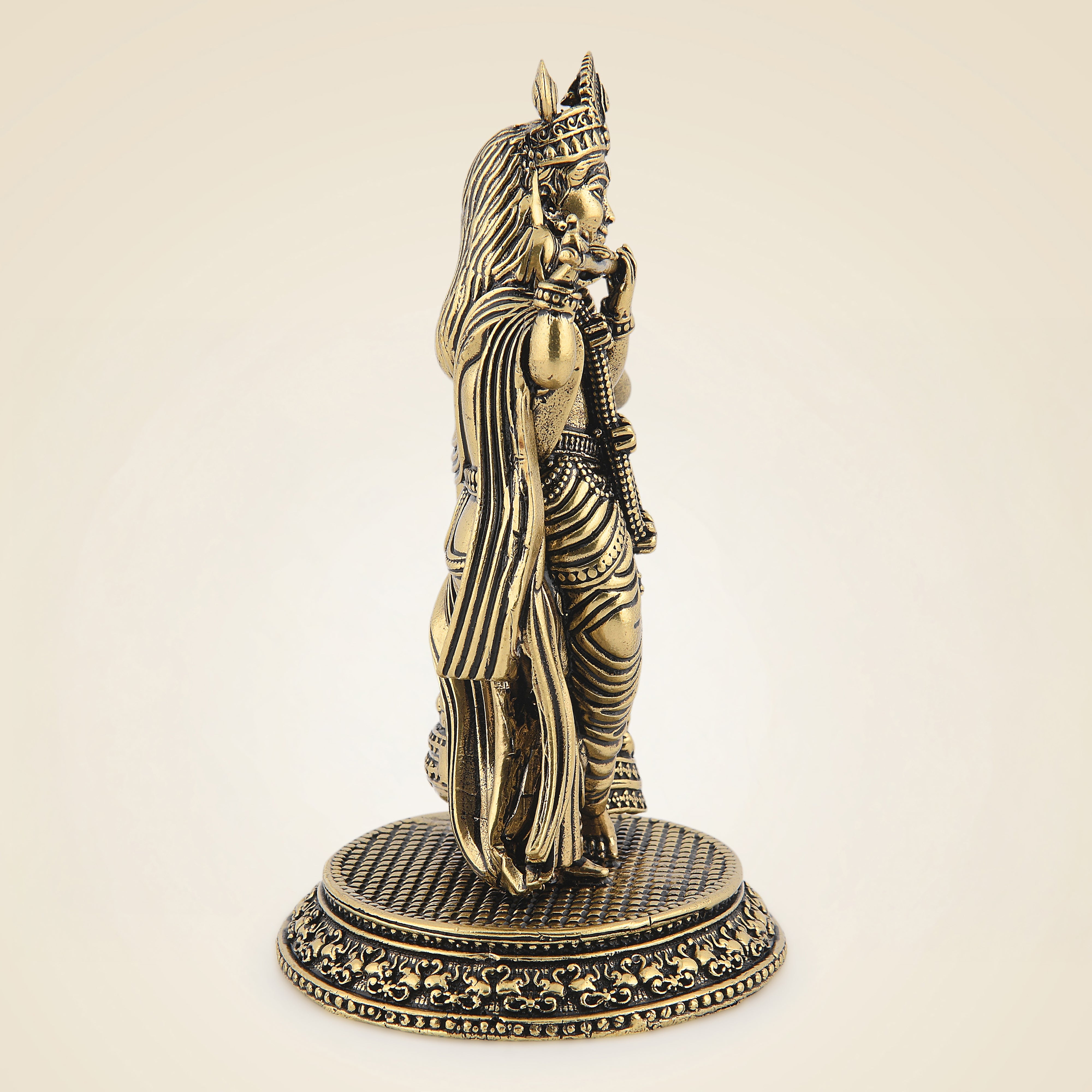 Brass Radha Krishna