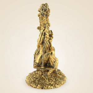 Pure Brass Radha Krishna