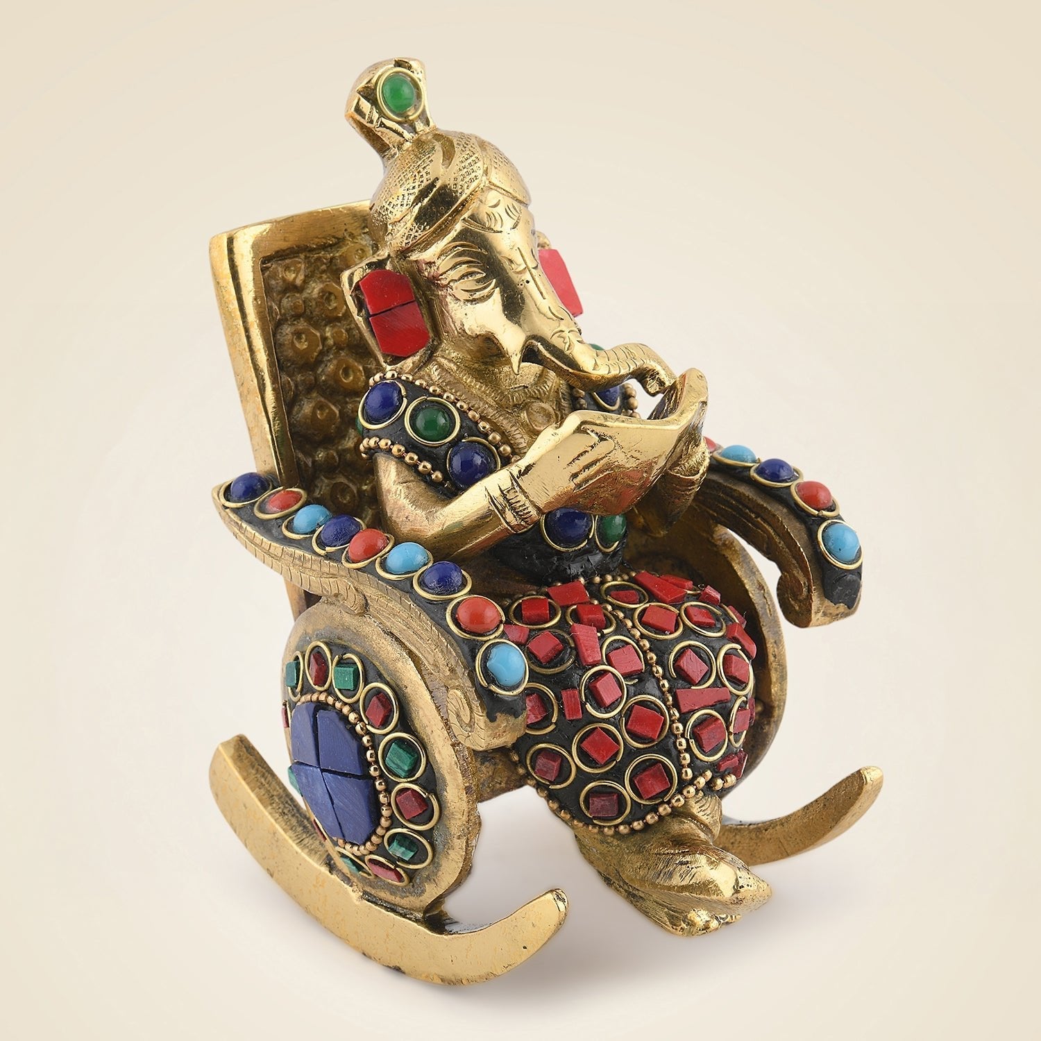 Pure Brass Ganesha