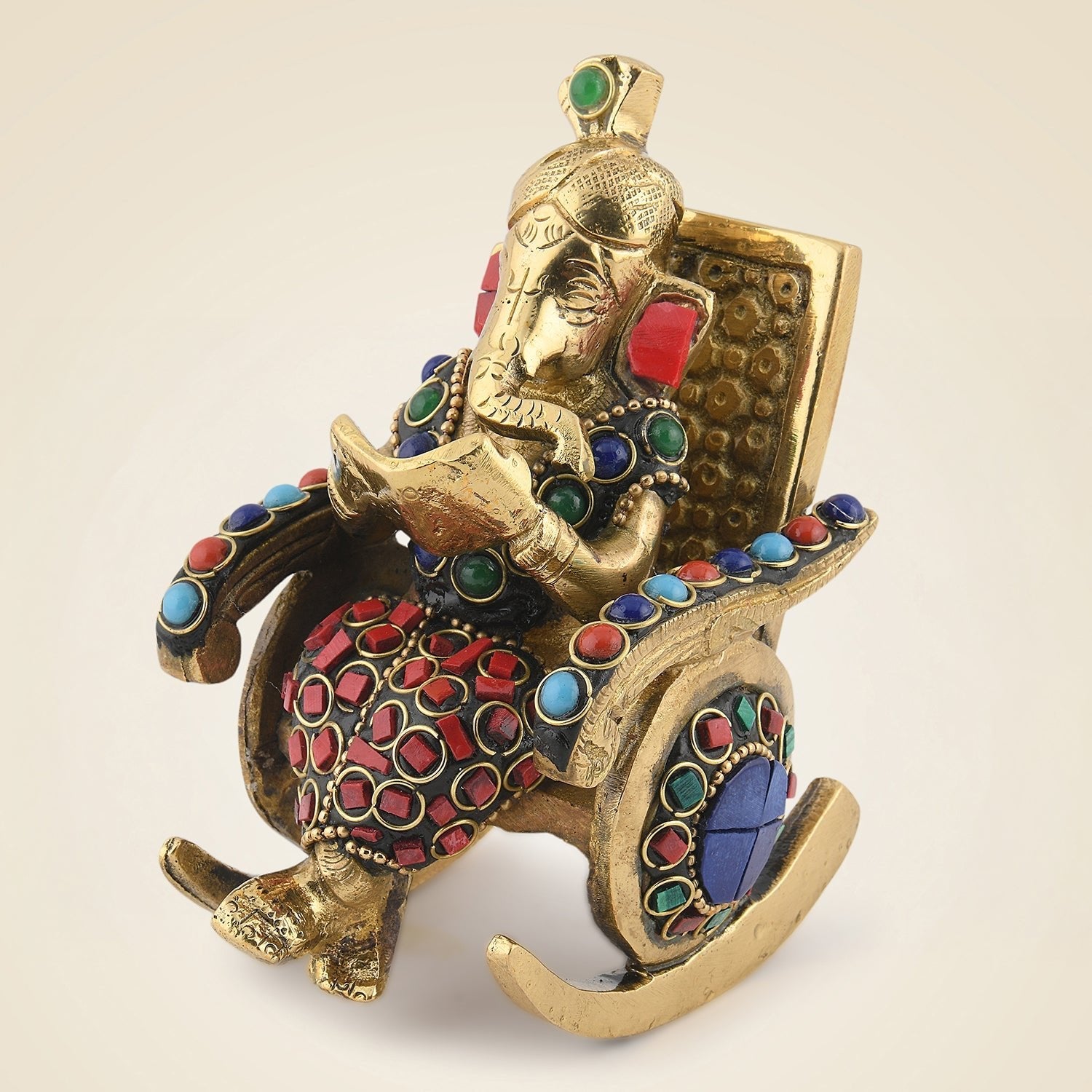 Pure Brass Ganesha