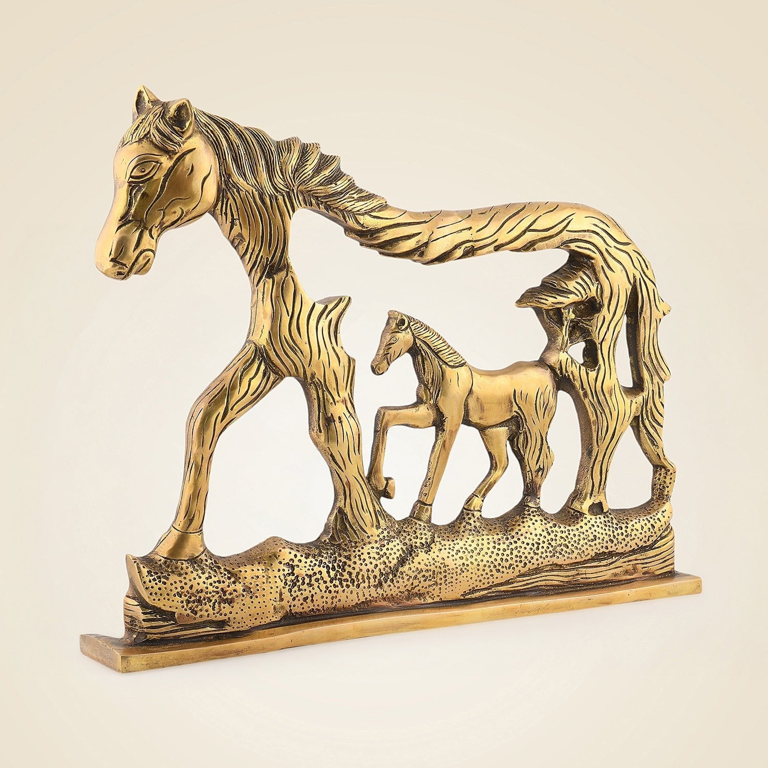 Pure Brass Horse