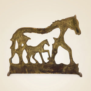 Pure Brass Horse
