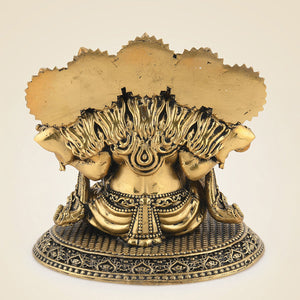 Brass Panchmukhi Ganesh