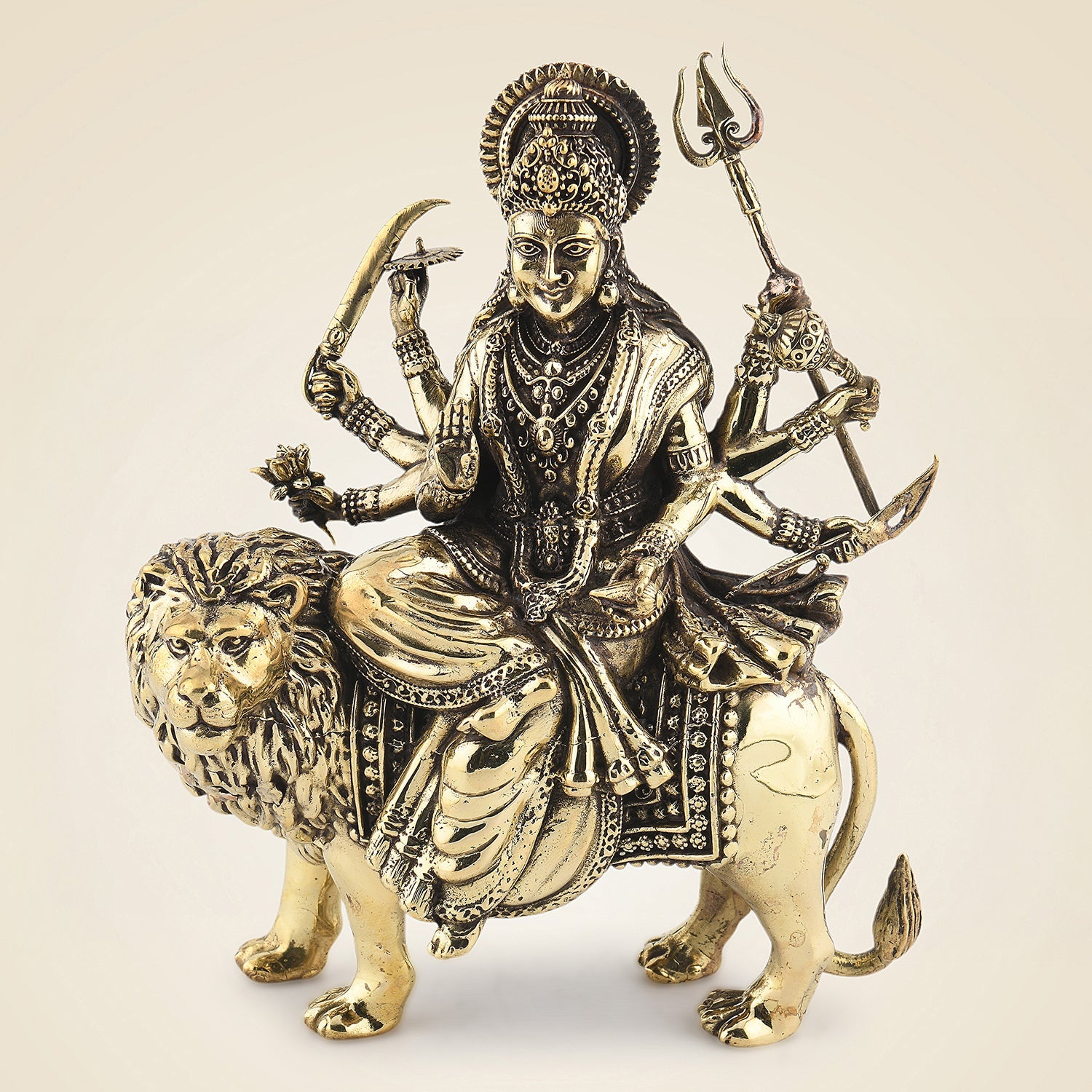 Brass Durga
