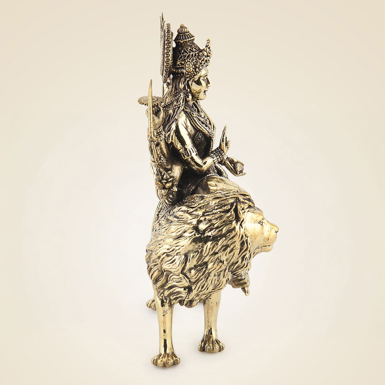 Brass Durga Mata