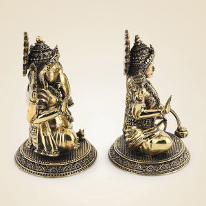 Brass Ganesh Laxmi