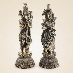 Brass Radha Krishna