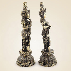 Brass Radha Krishna