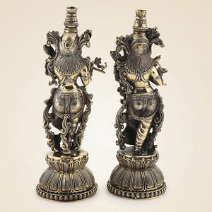 Brass Radha Krishna