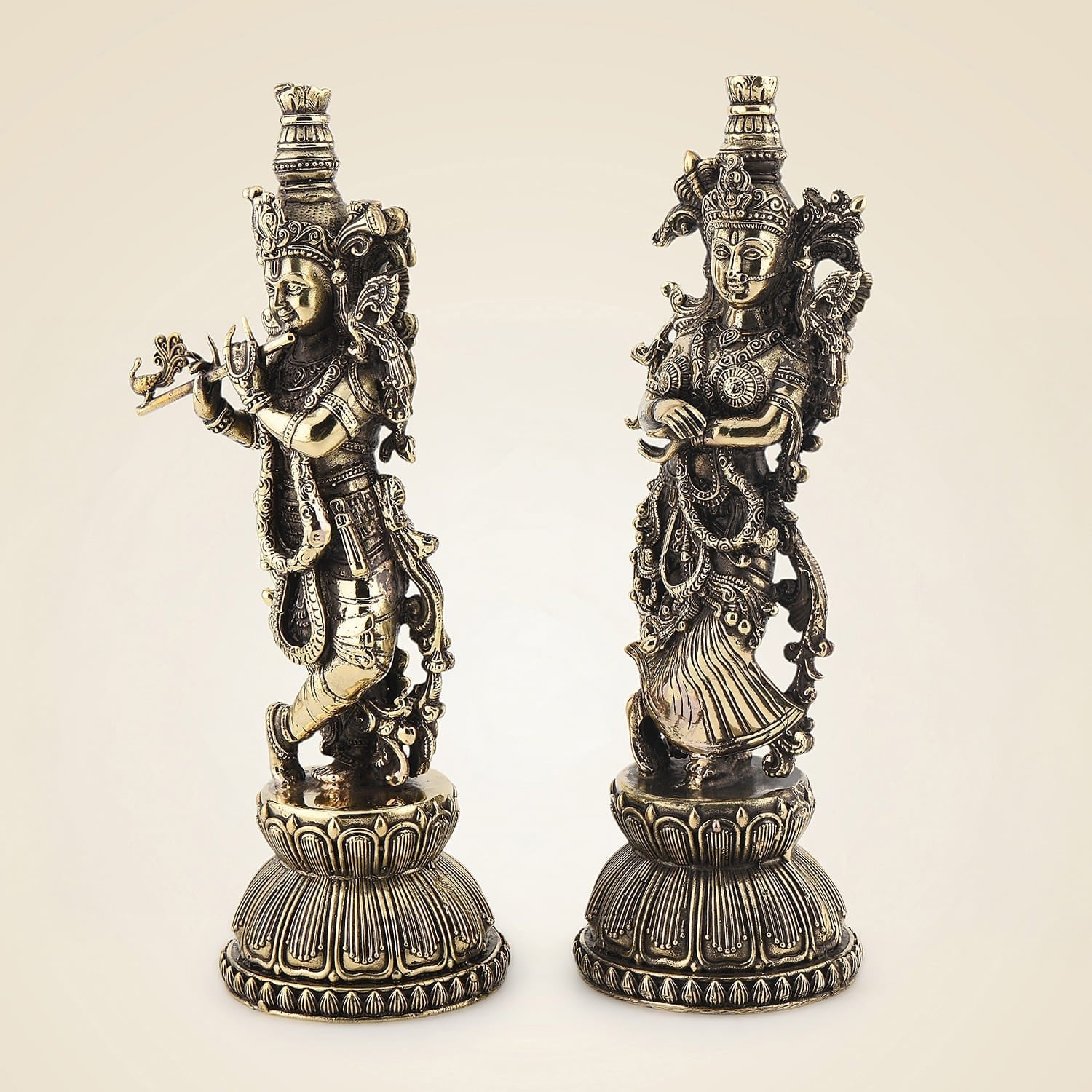 Brass Radha Krishna