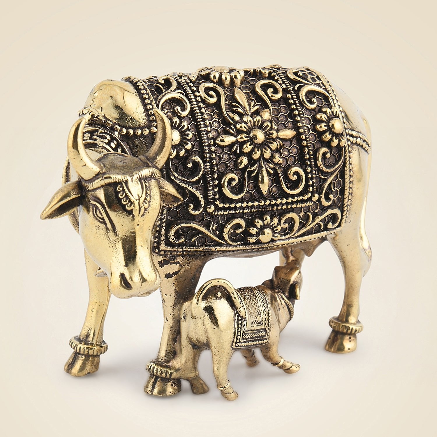 Brass Kamdhenu Cow