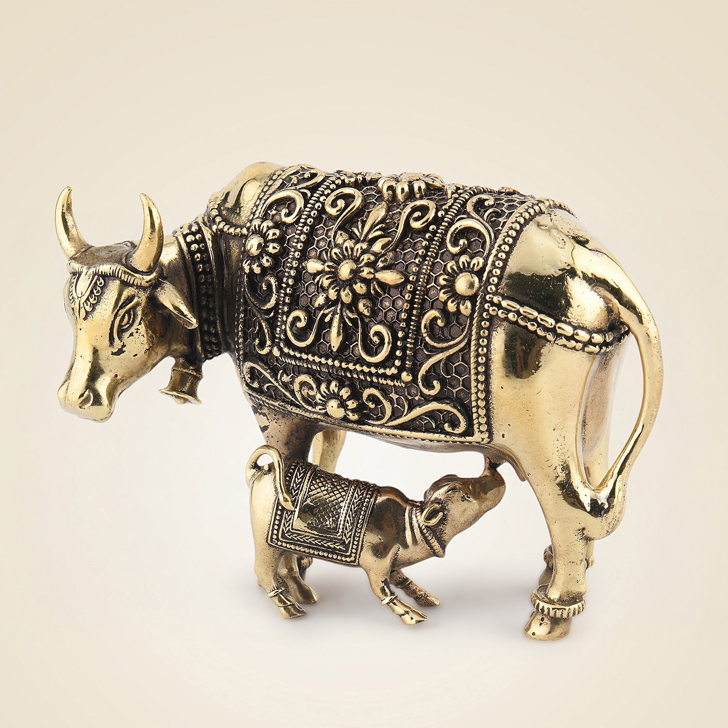 Brass Kamdhenu Cow
