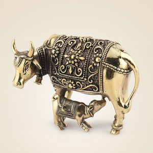Brass Kamdhenu Cow