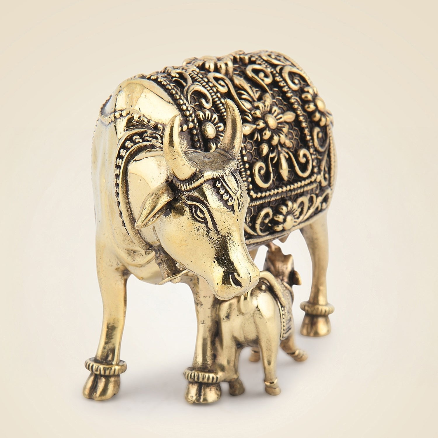 Brass Kamdhenu Cow