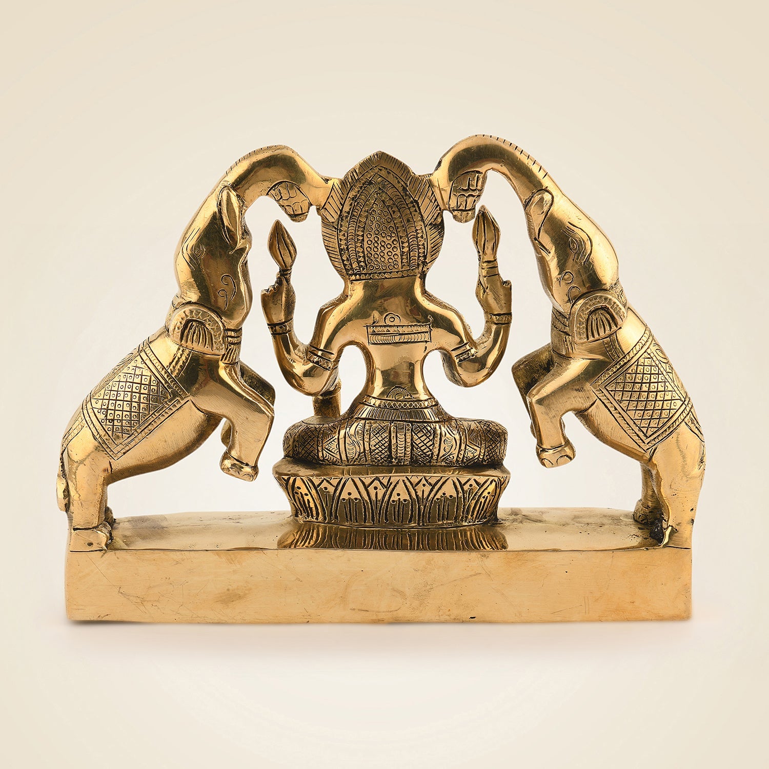 Brass Gajalaxmi