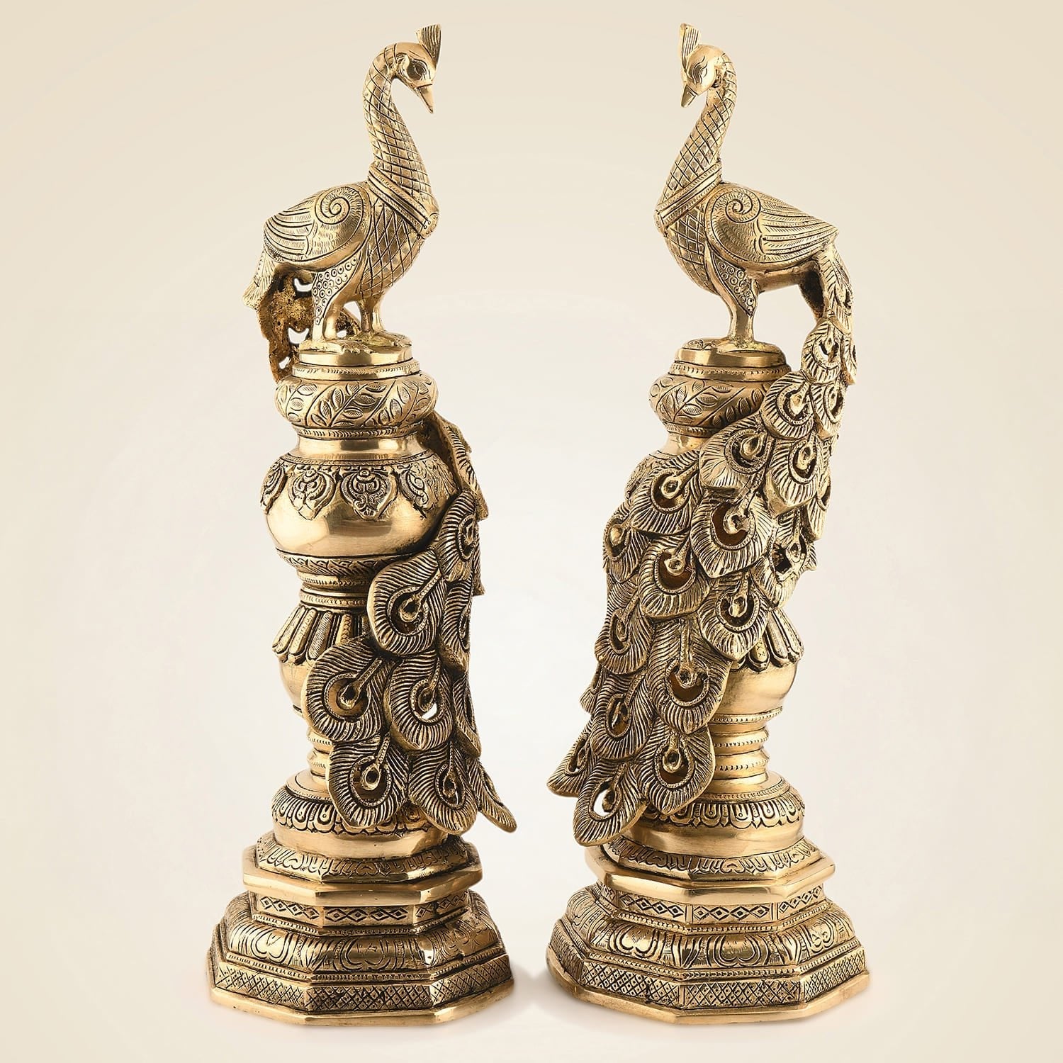 Brass Peacock