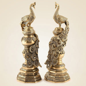 Brass Peacock