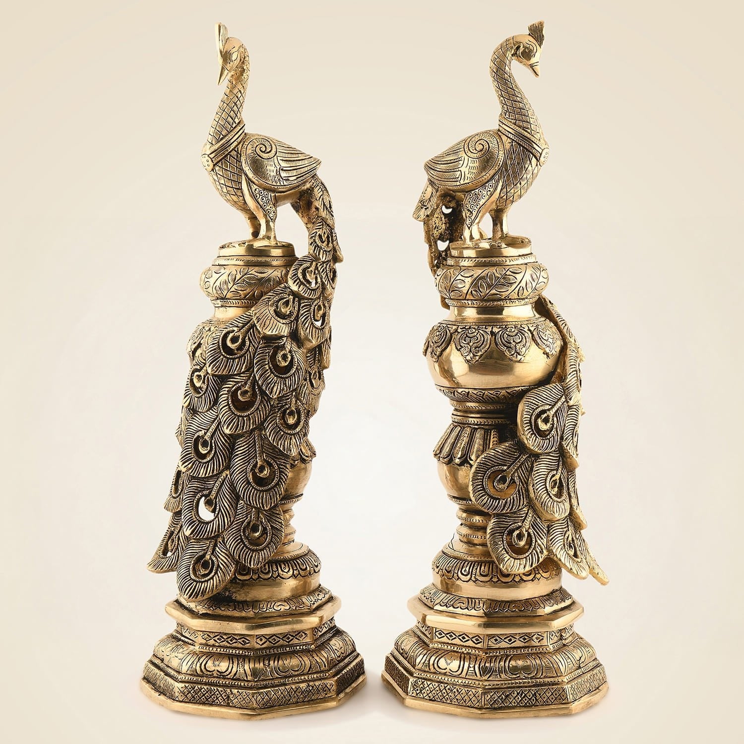 Brass Peacock