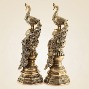 Brass Peacock