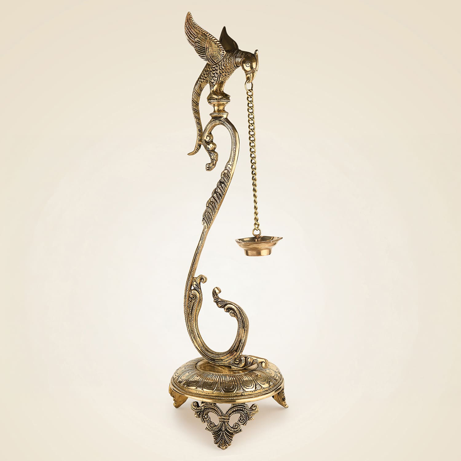 Brass Oil Lamp