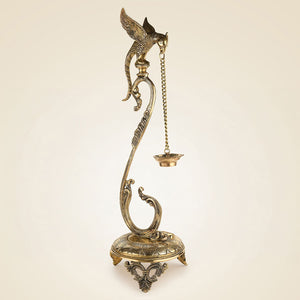 Brass Oil Lamp