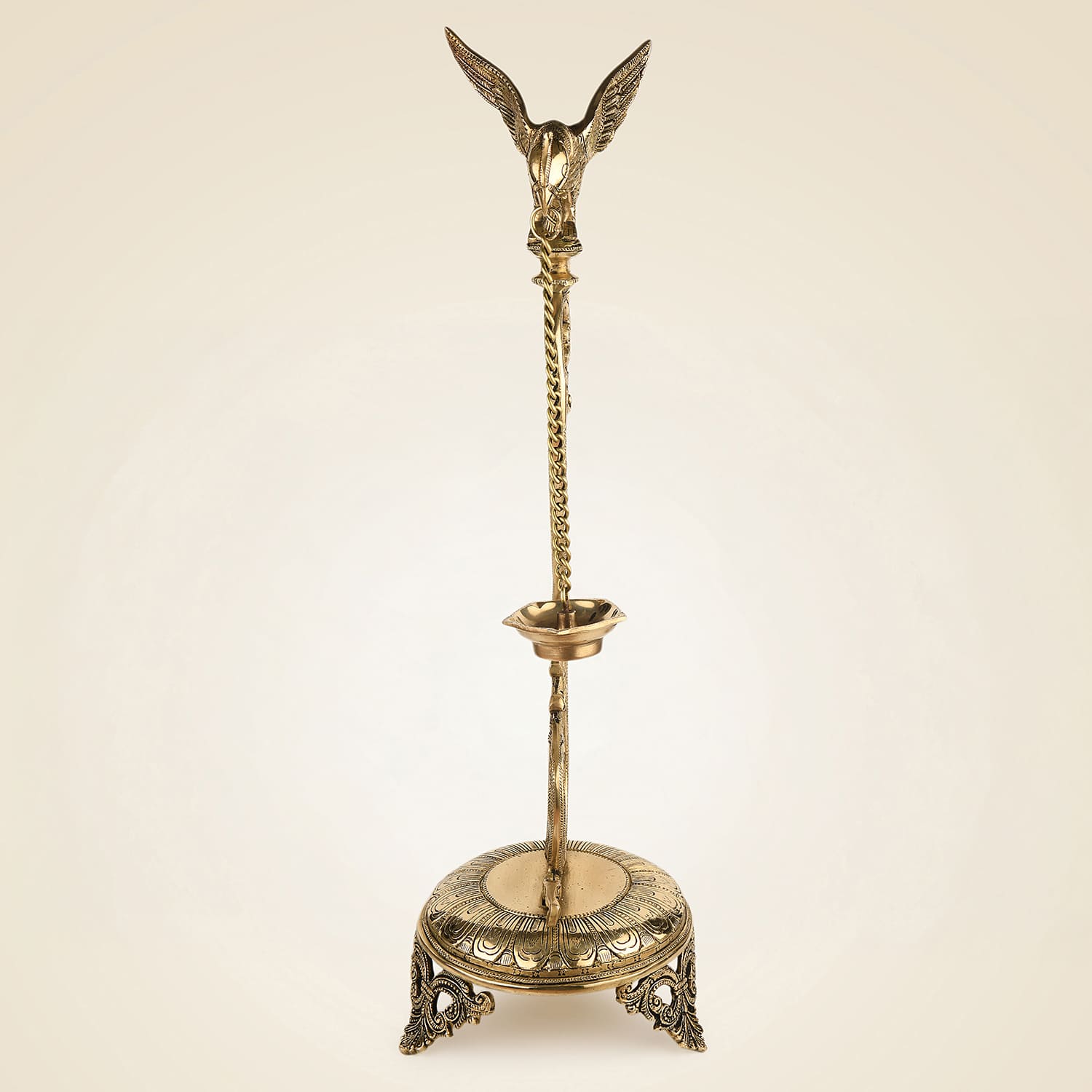 Brass Oil Lamp