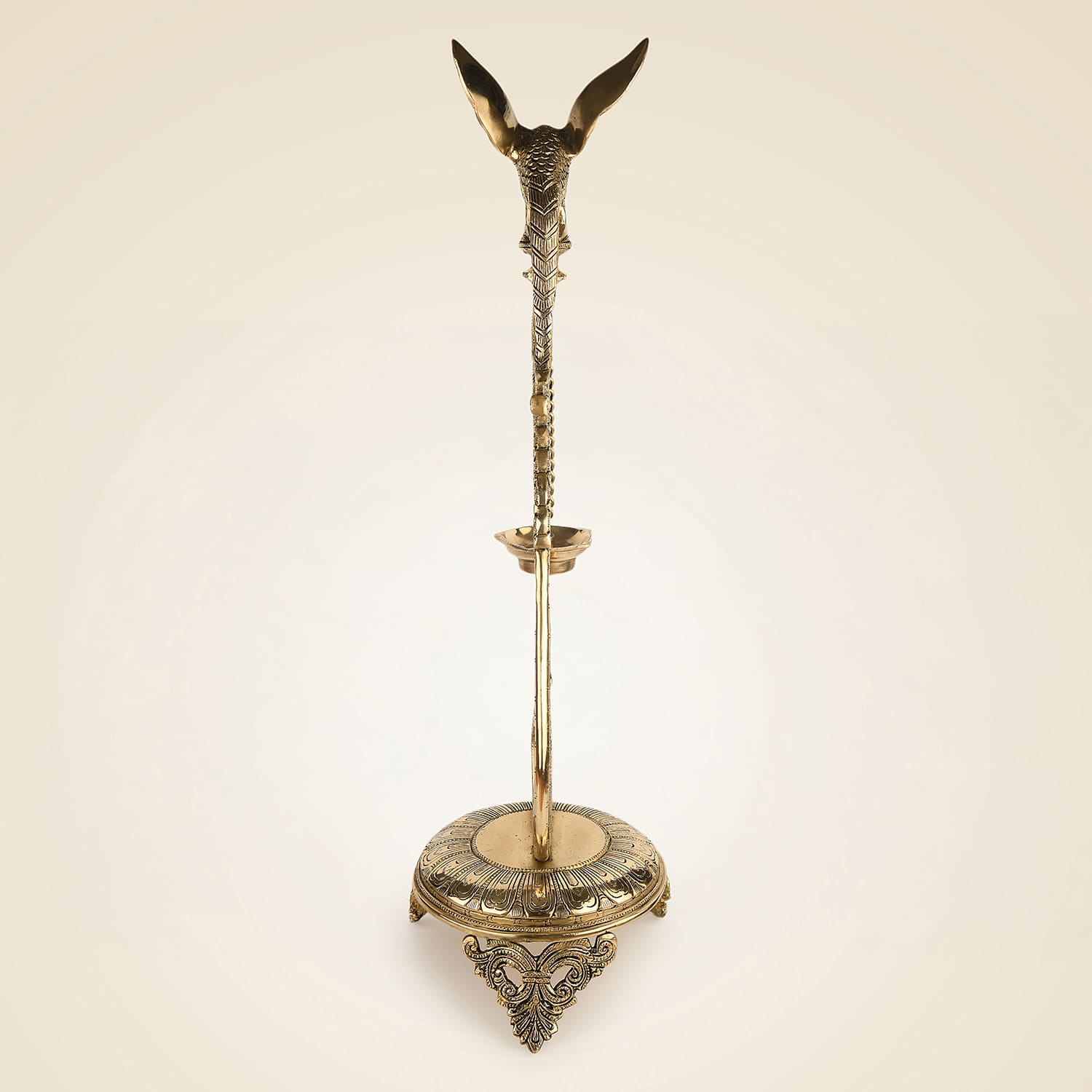 Brass Oil Lamp