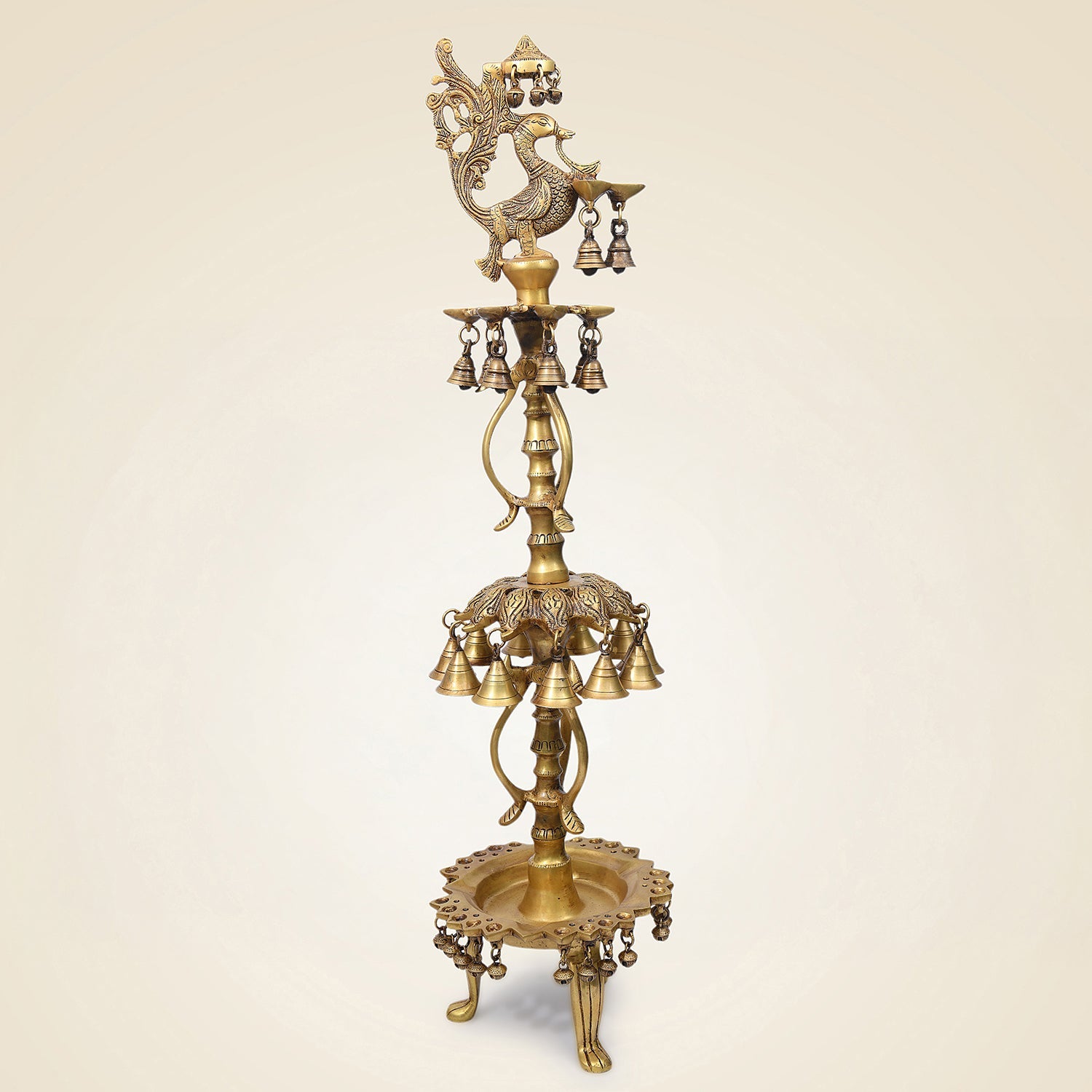 Brass Oil Lamp